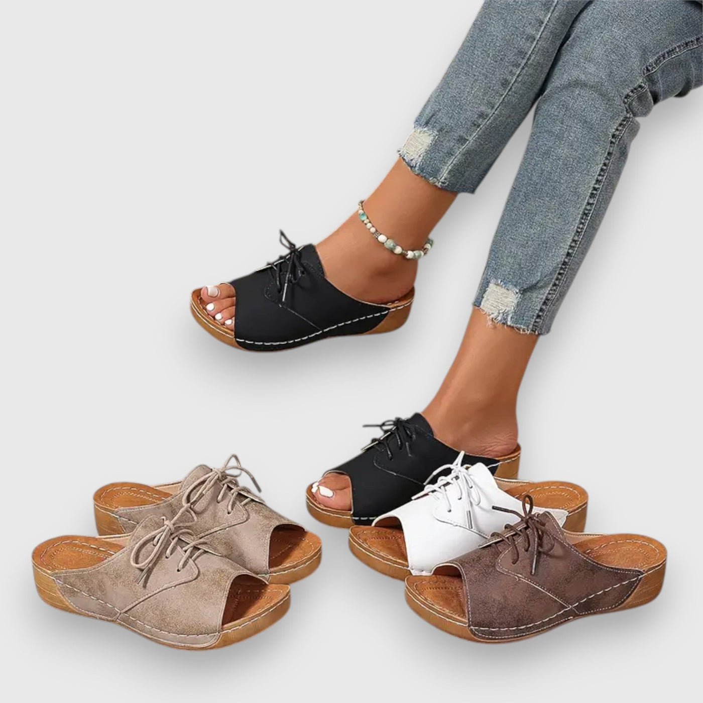 Viki – Vintage style sandals