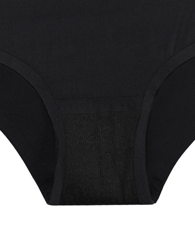 Culotte menstruelle taille haute à quatre couches, grande taille