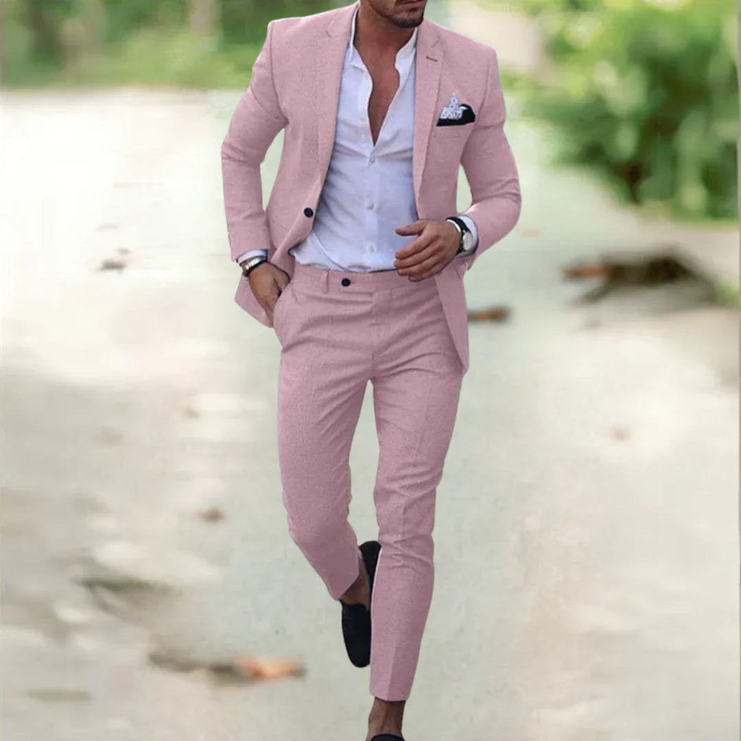 Viki™ – Elegant men's suit (jacket + trousers)