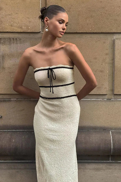 Brit & Boho™ I Kaia Knotted Tube Dress