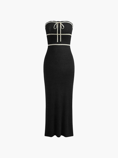 Brit & Boho™ I Kaia Knotted Tube Dress