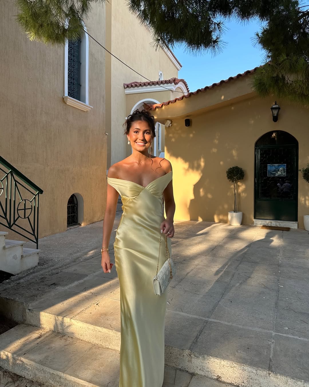 Emory | Backless Satin Maxi Dress