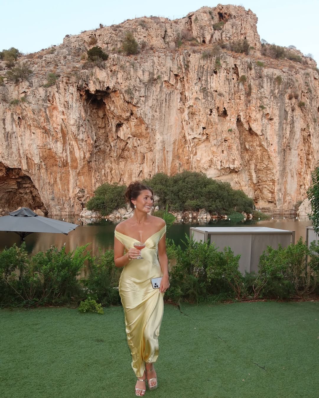 Emory | Backless Satin Maxi Dress