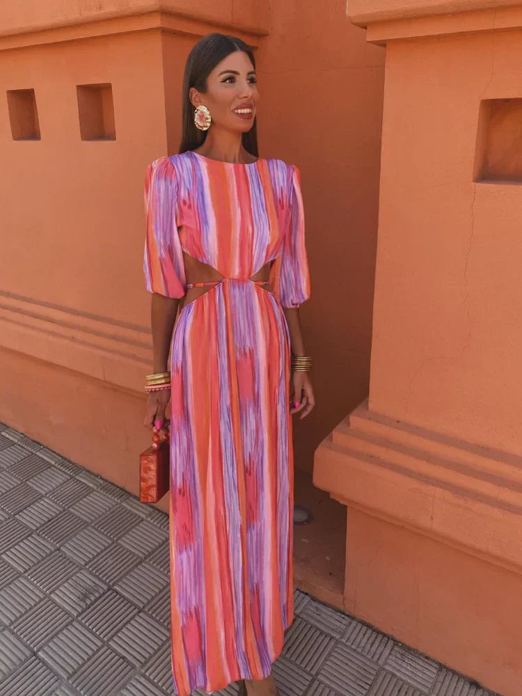 Viki |Elegant Dress with Cut-Out