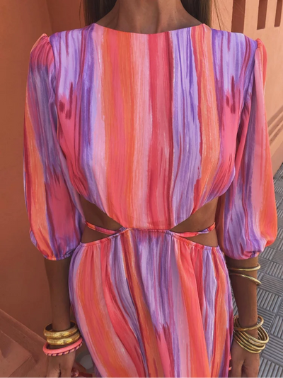 Viki |Elegant Dress with Cut-Out