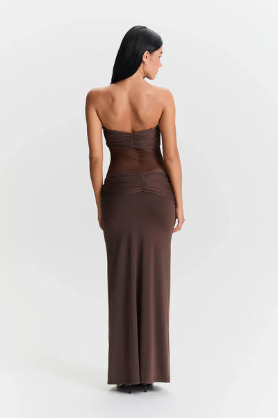 Zola | Maxi Dress with Removable Shoulder Straps