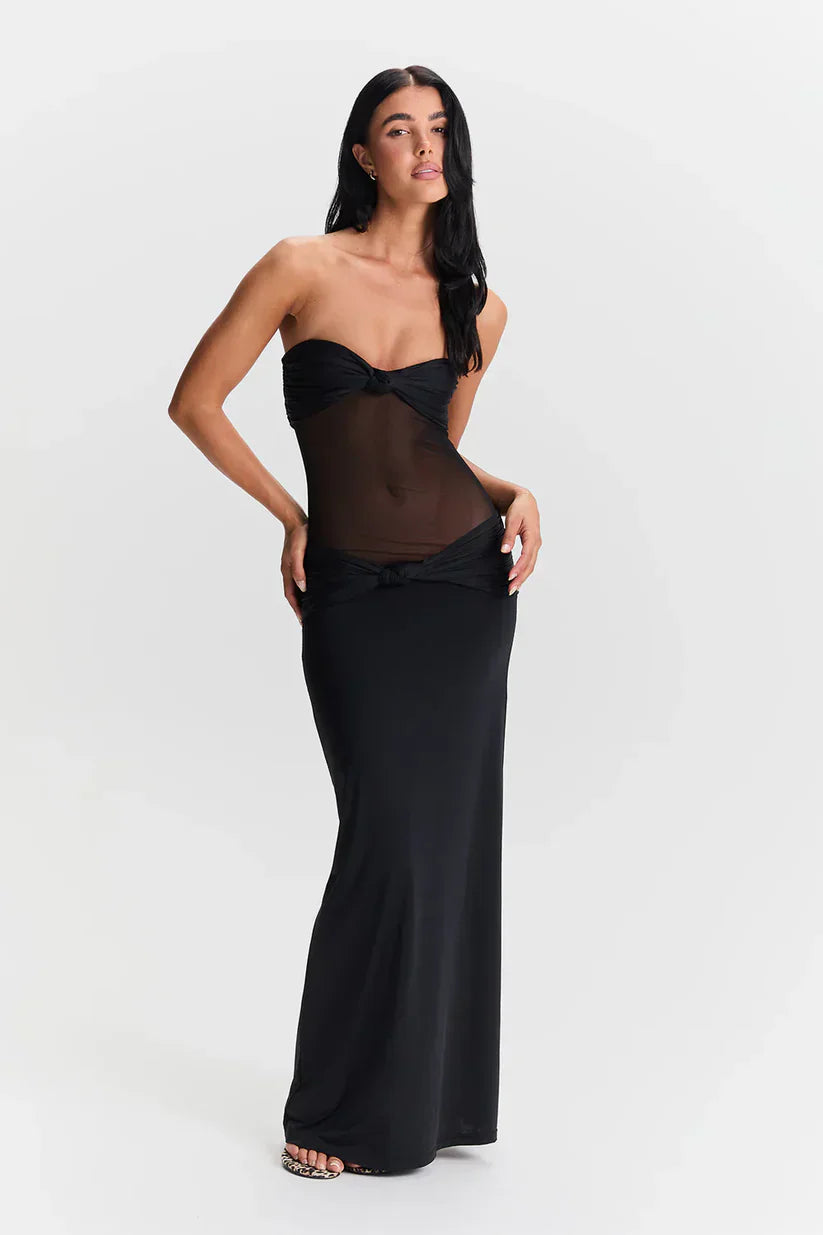 Zola | Maxi Dress with Removable Shoulder Straps
