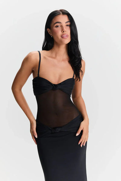 Zola | Maxi Dress with Removable Shoulder Straps