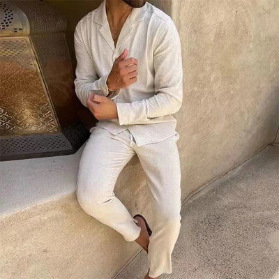 Viki Fashion men® | Summer Linen Men's Set