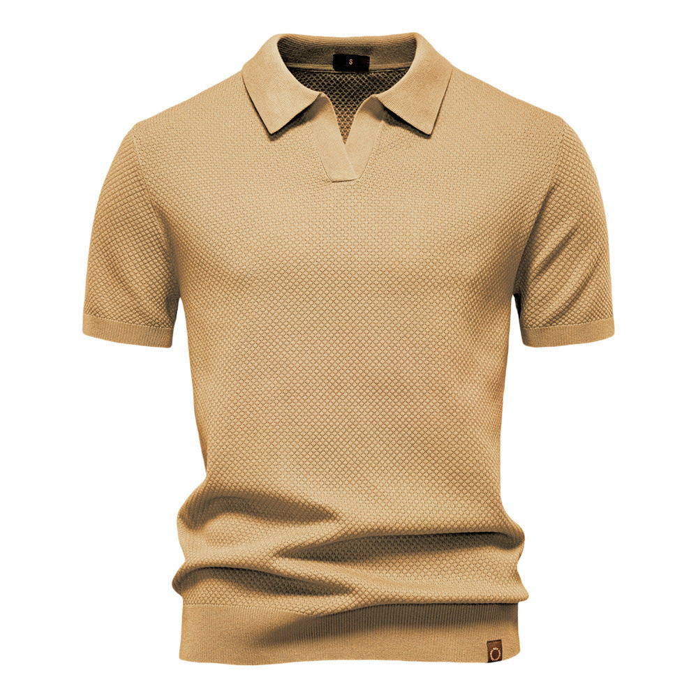 Viki® | Elegant short sleeve polo