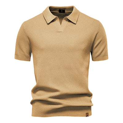 Viki® | Elegant short sleeve polo