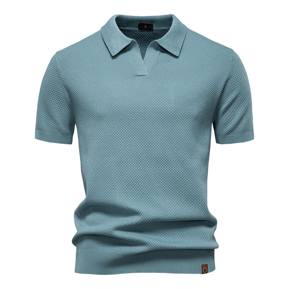 Viki® | Elegant short sleeve polo