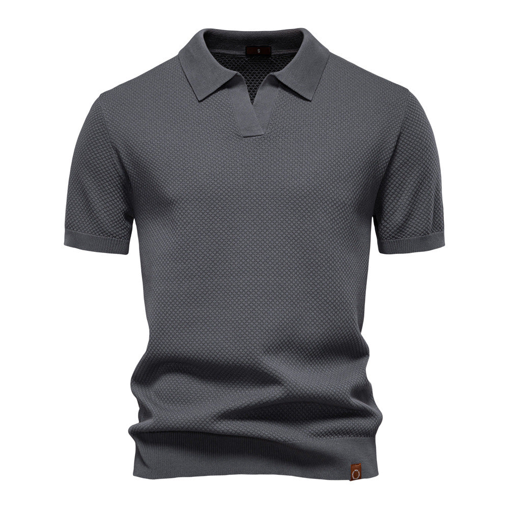 Viki® | Elegant short sleeve polo