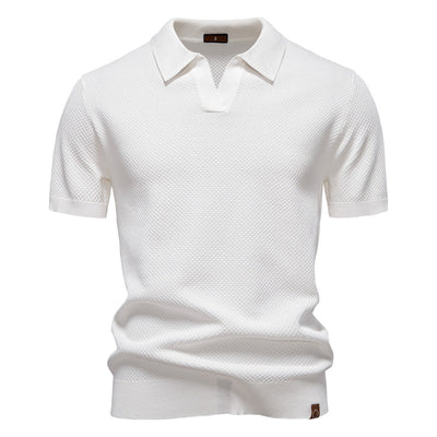 Viki® | Elegant short sleeve polo