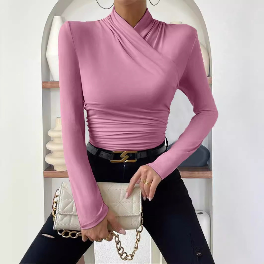 Viki - Elegant Wrap-Style Top