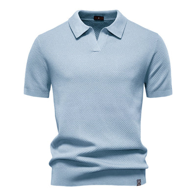 Viki® | Elegant short sleeve polo