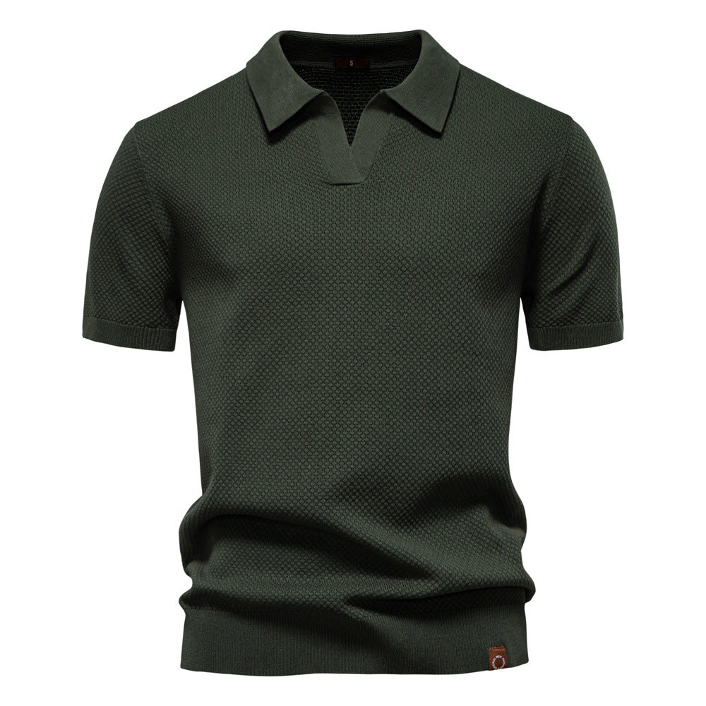 Viki® | Elegant short sleeve polo
