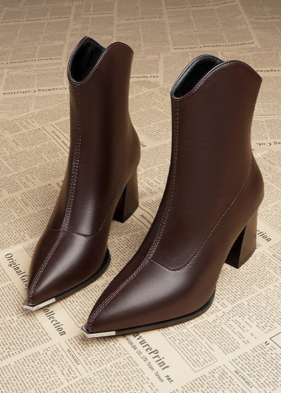 Viki – Pointed Toe Ankle Boots