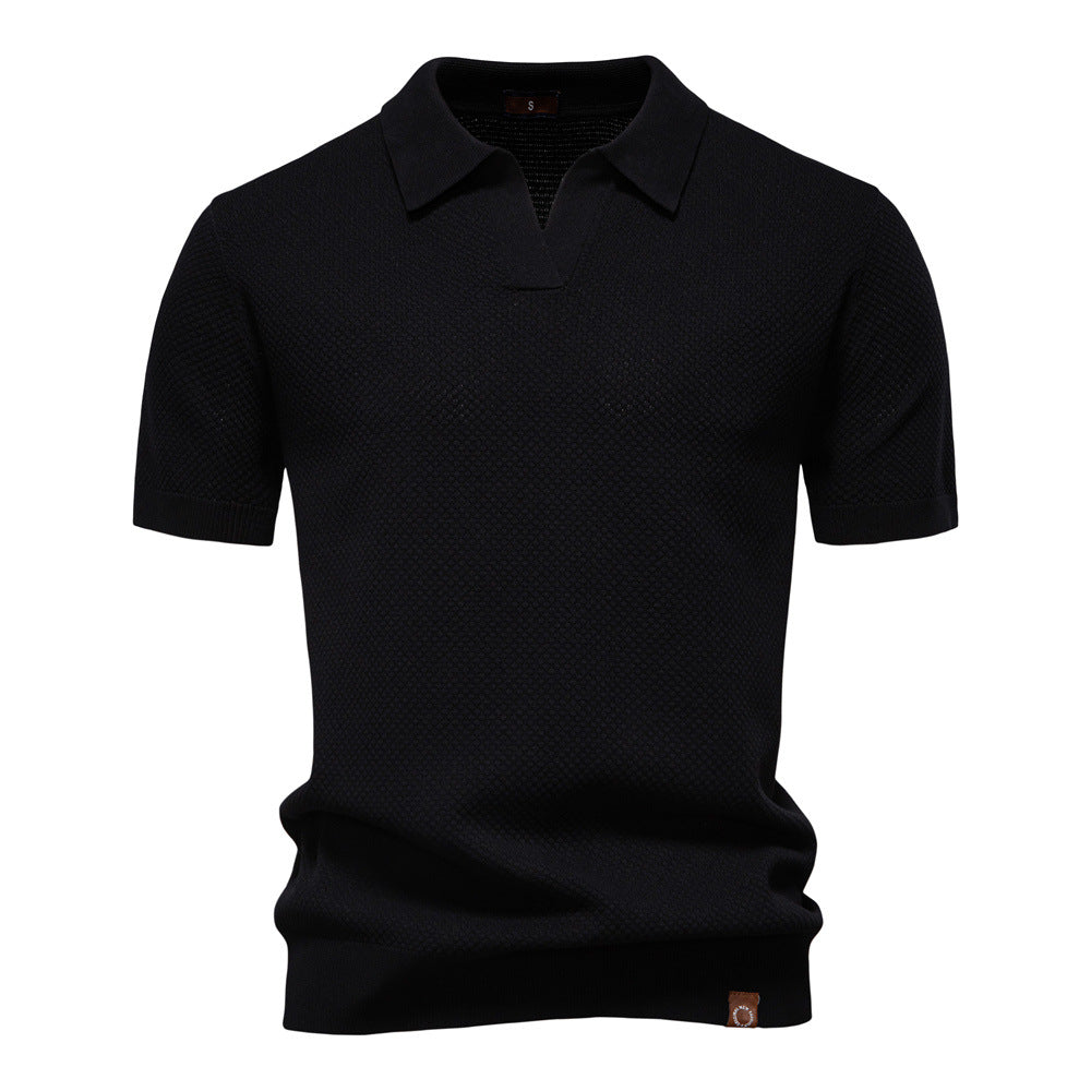 Viki® | Elegant short sleeve polo