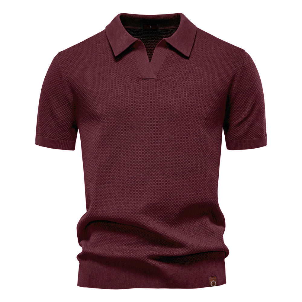Viki® | Elegant short sleeve polo