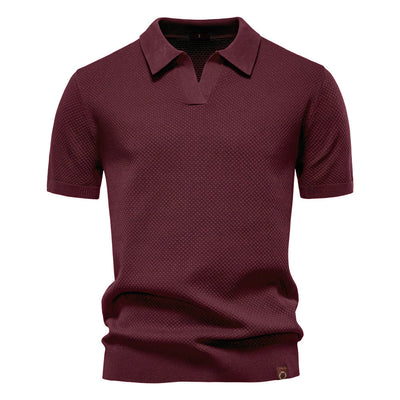 Viki® | Elegant short sleeve polo