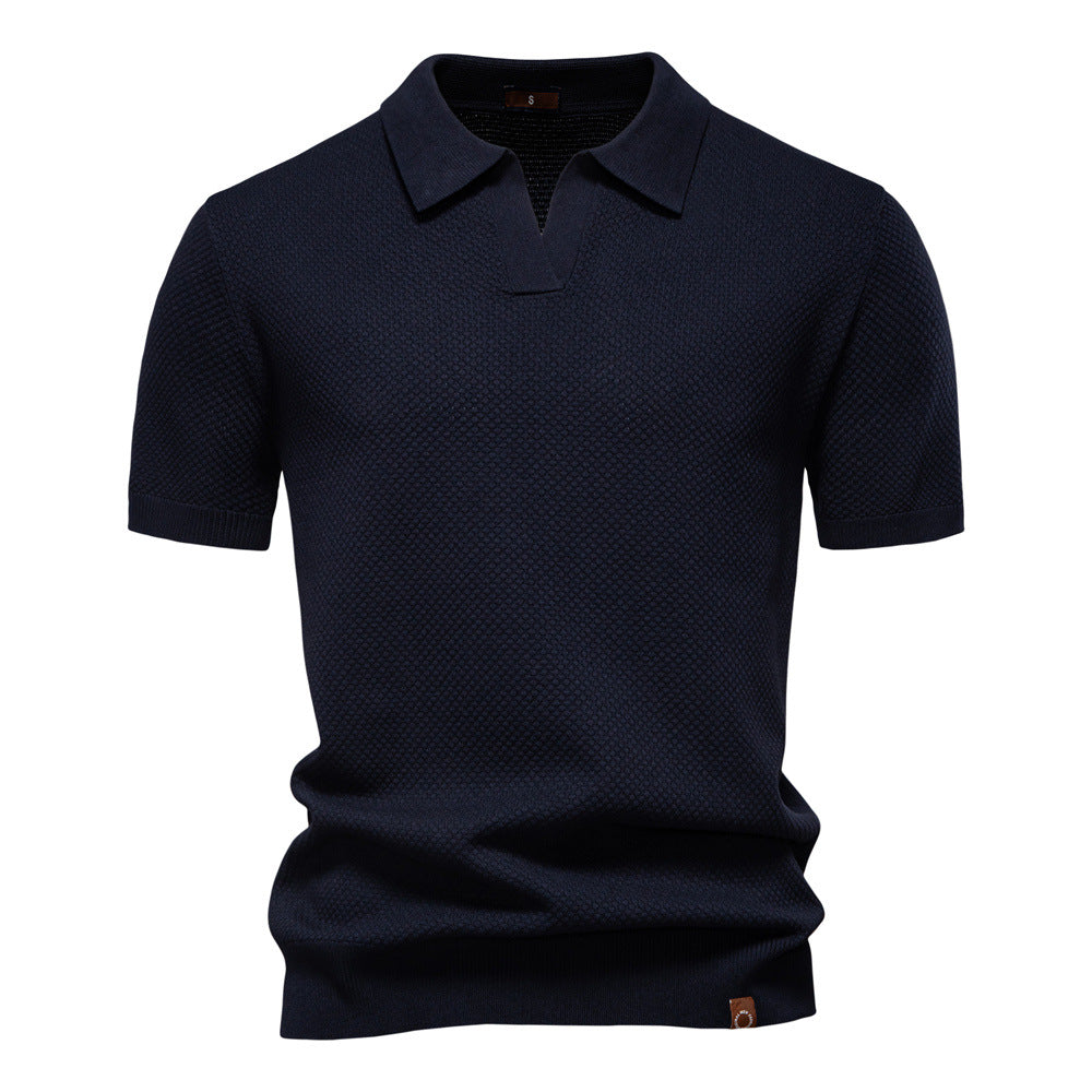 Viki® | Elegant short sleeve polo