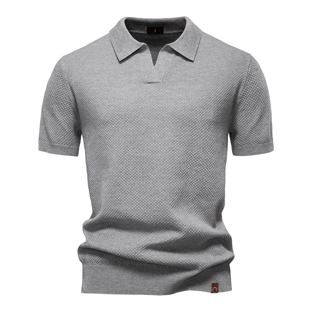 Viki® | Elegant short sleeve polo