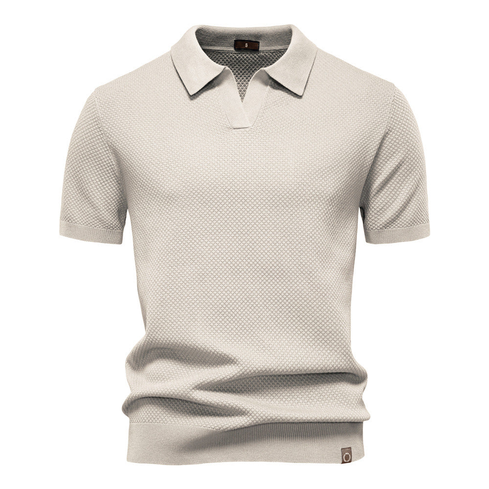Viki® | Elegant short sleeve polo