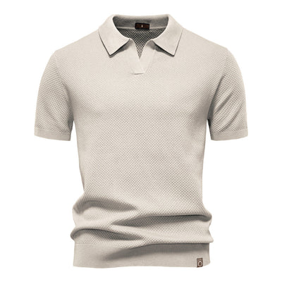 Viki® | Elegant short sleeve polo