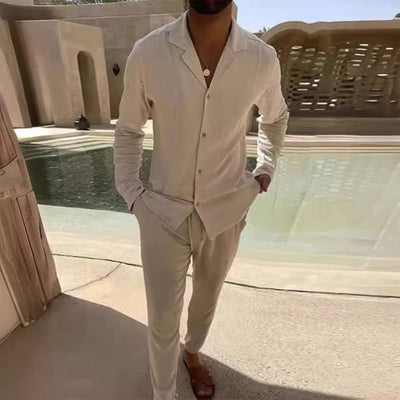 Viki Fashion men® | Summer Linen Men's Set