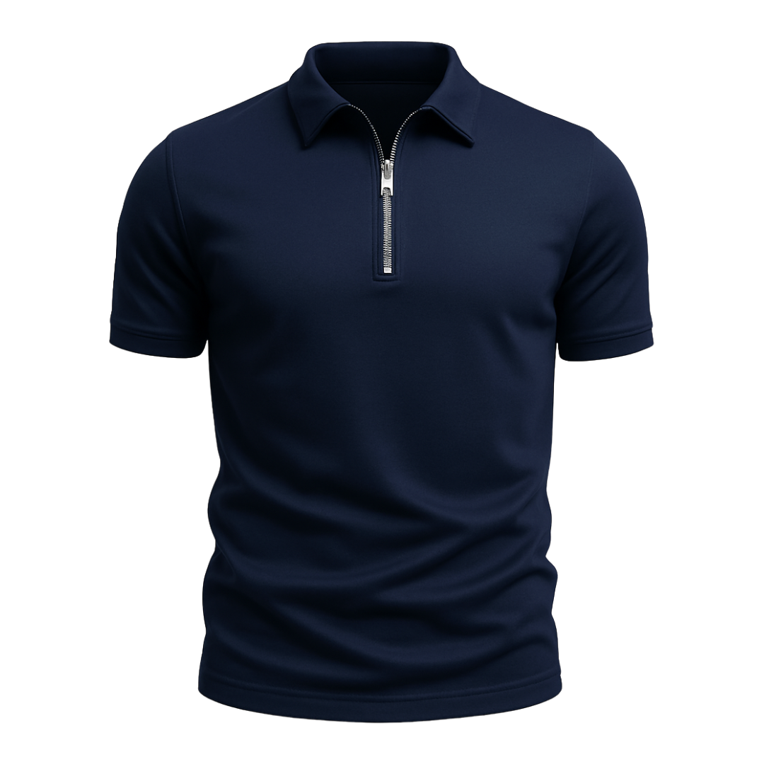 Viki® | Classic Zip Polo Shirt 2+1 Free