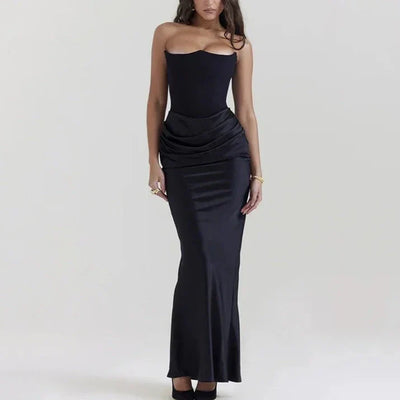 ARIELLE | SATIN DRESS