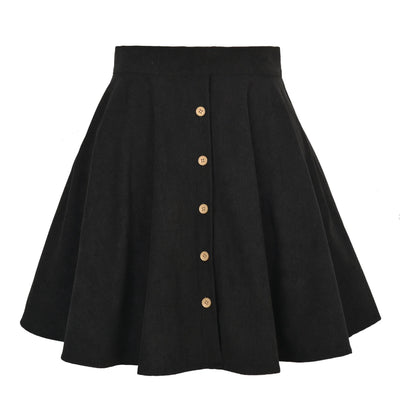 ELEANOR | HIGH-WAISTED CORDUROY SKIRT