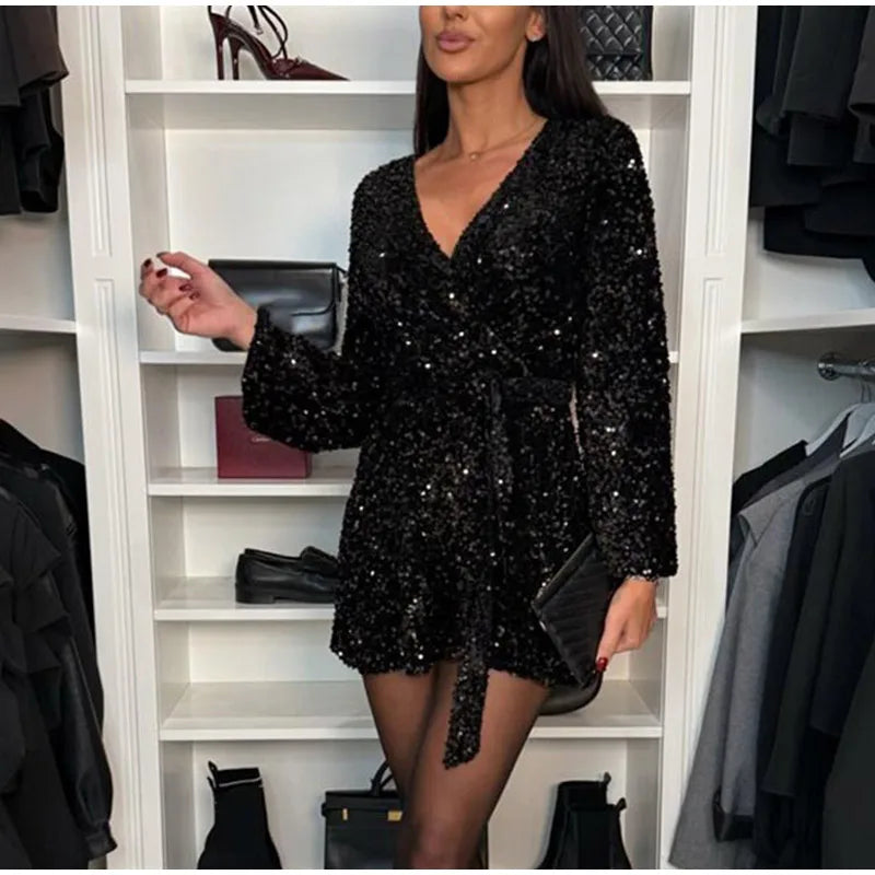 MARINA | ELEGANT GLITTER JUMPSUIT