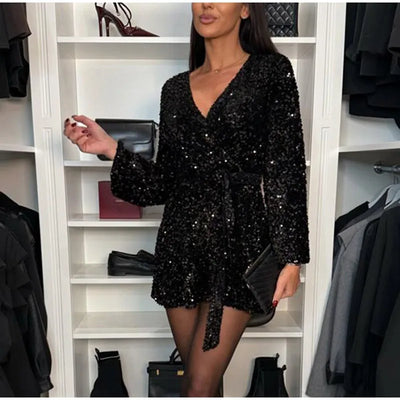 MARINA | ELEGANT GLITTER JUMPSUIT