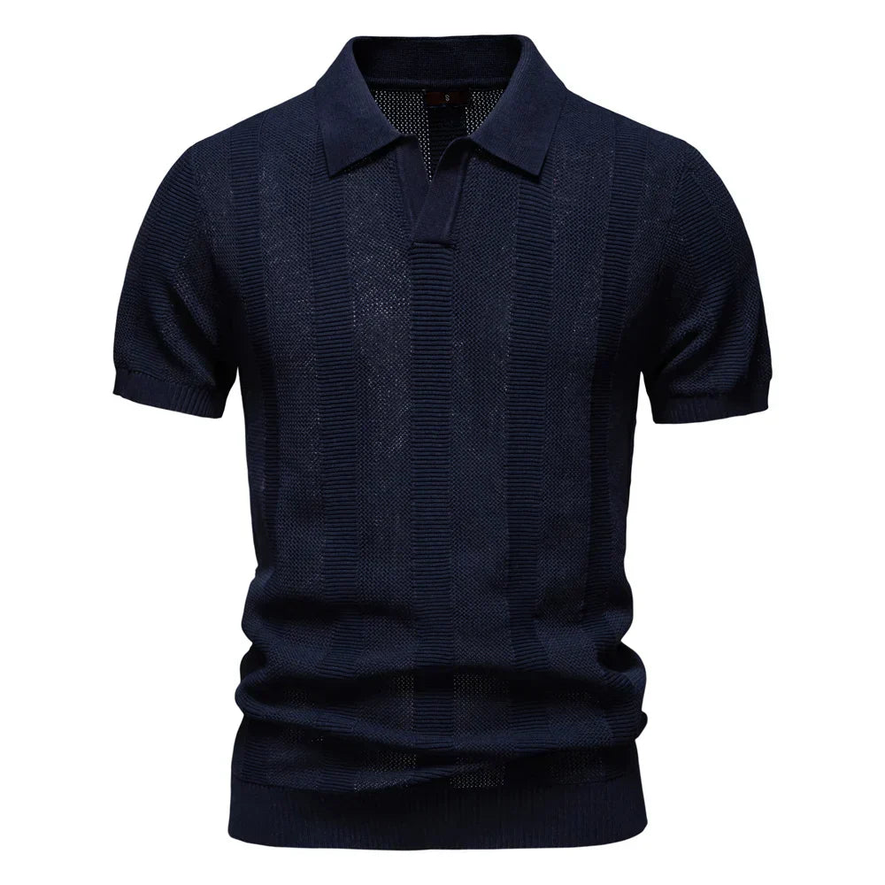 Viki® | Cotton Striped Polo
