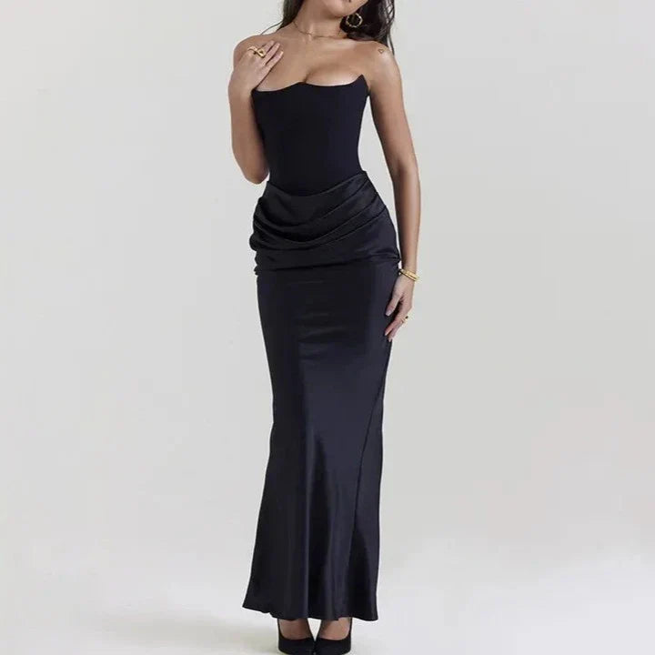 ARIELLE | SATIN DRESS