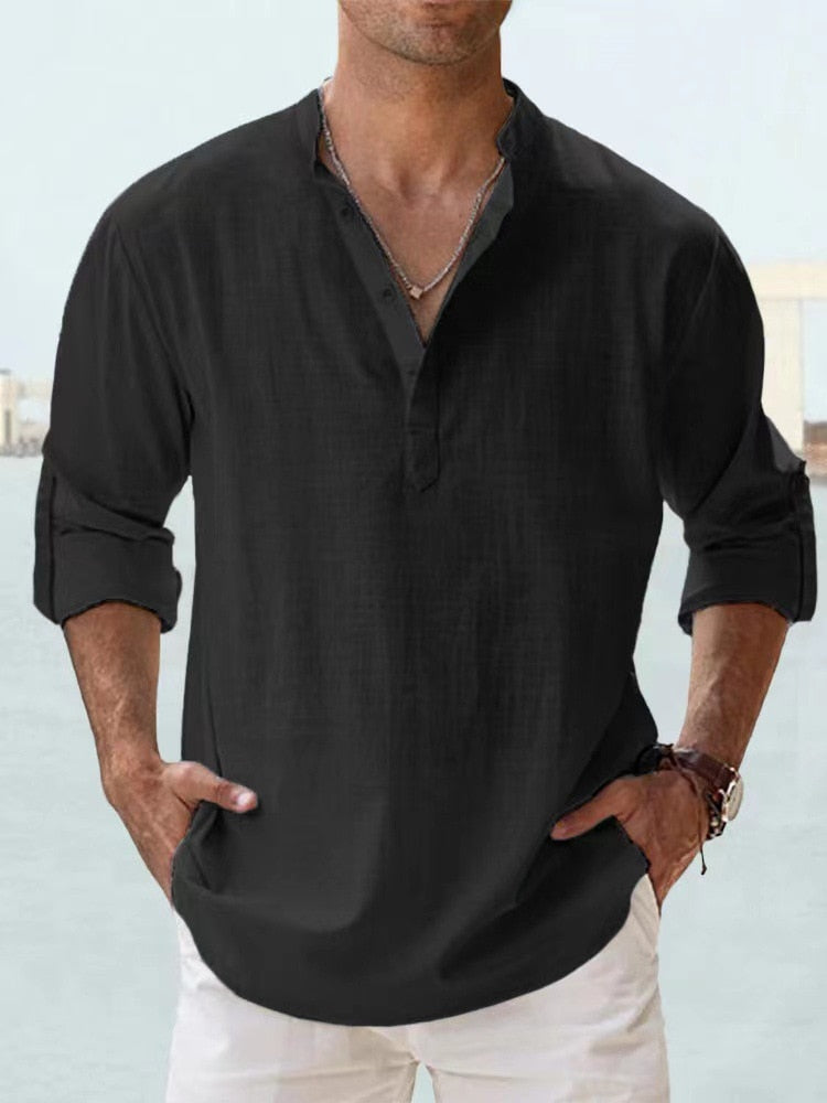 Viki™ |Breathable Linen Shirt