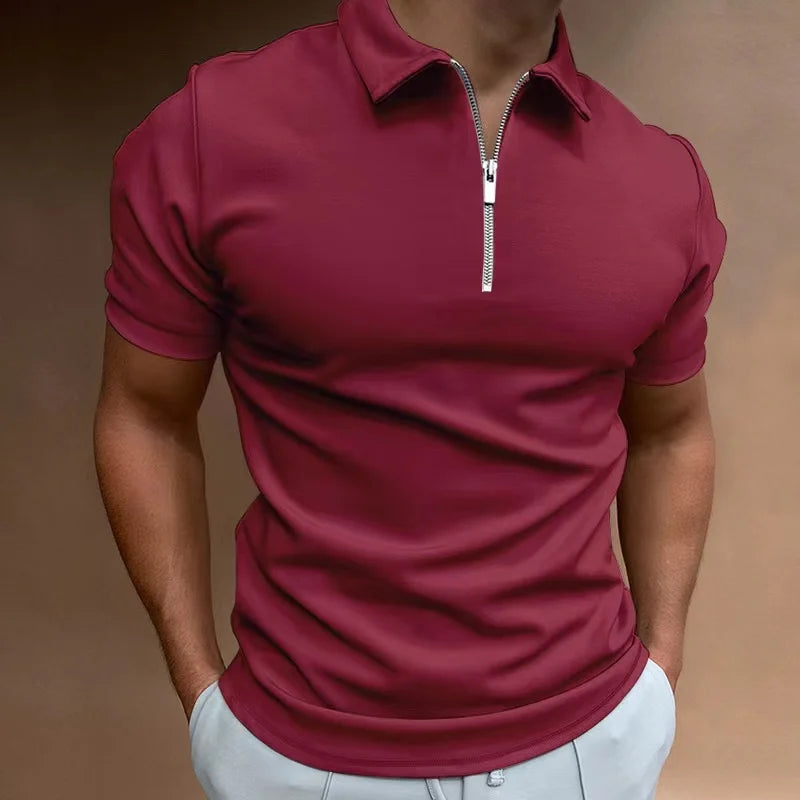 Viki® | Classic Zip Polo Shirt 2+1 Free