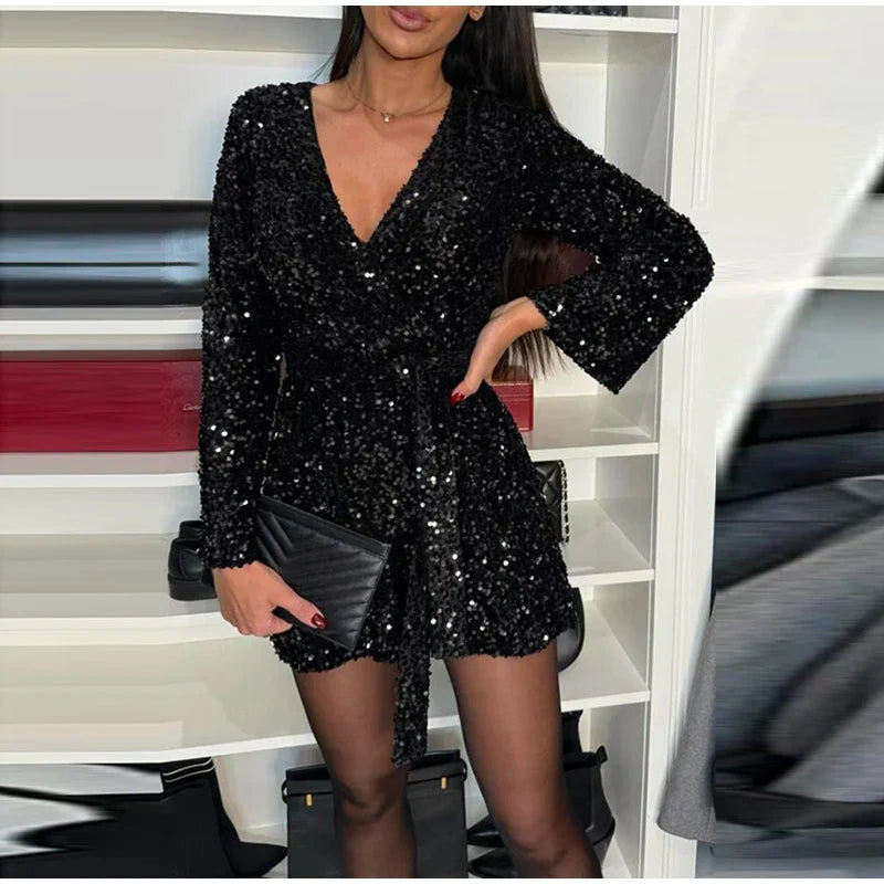 MARINA | ELEGANT GLITTER JUMPSUIT