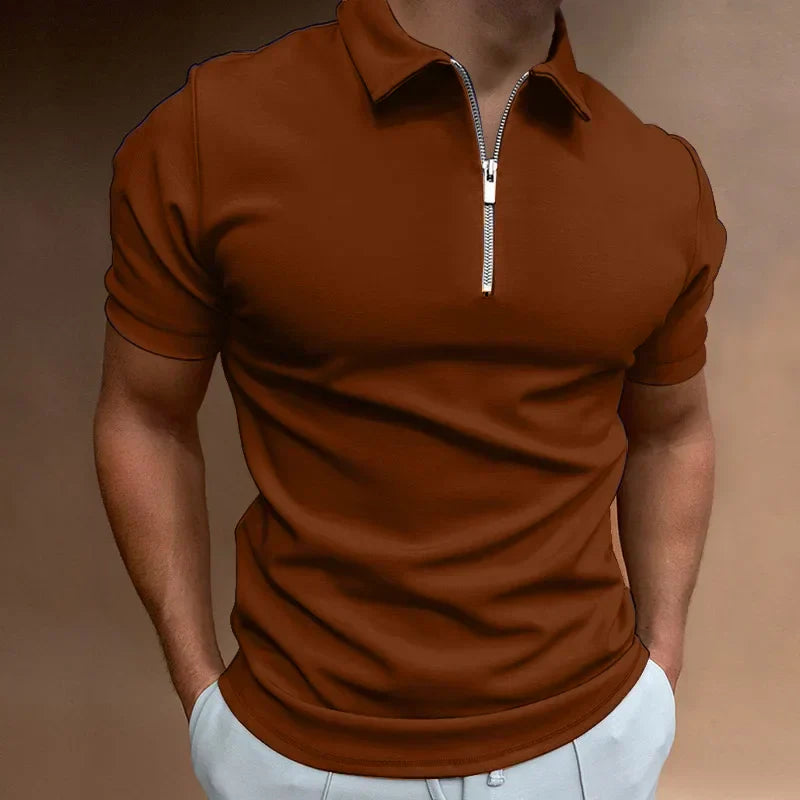Viki® | Classic Zip Polo Shirt 2+1 Free