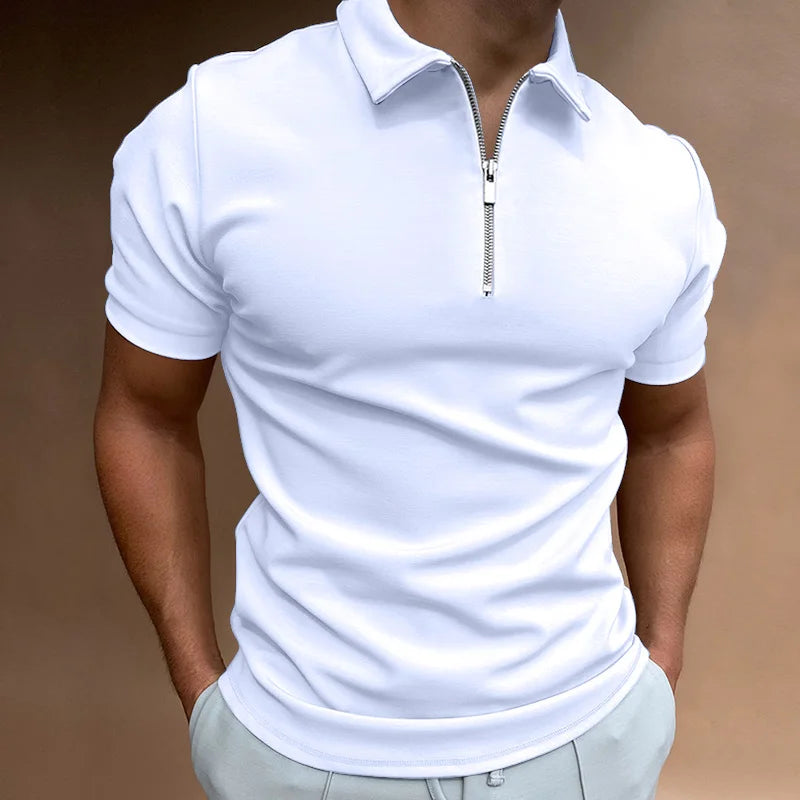 Viki® | Classic Zip Polo Shirt 2+1 Free