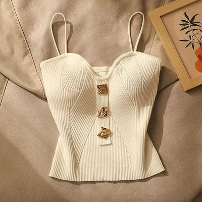 Viki™ KNIT CROP TOP