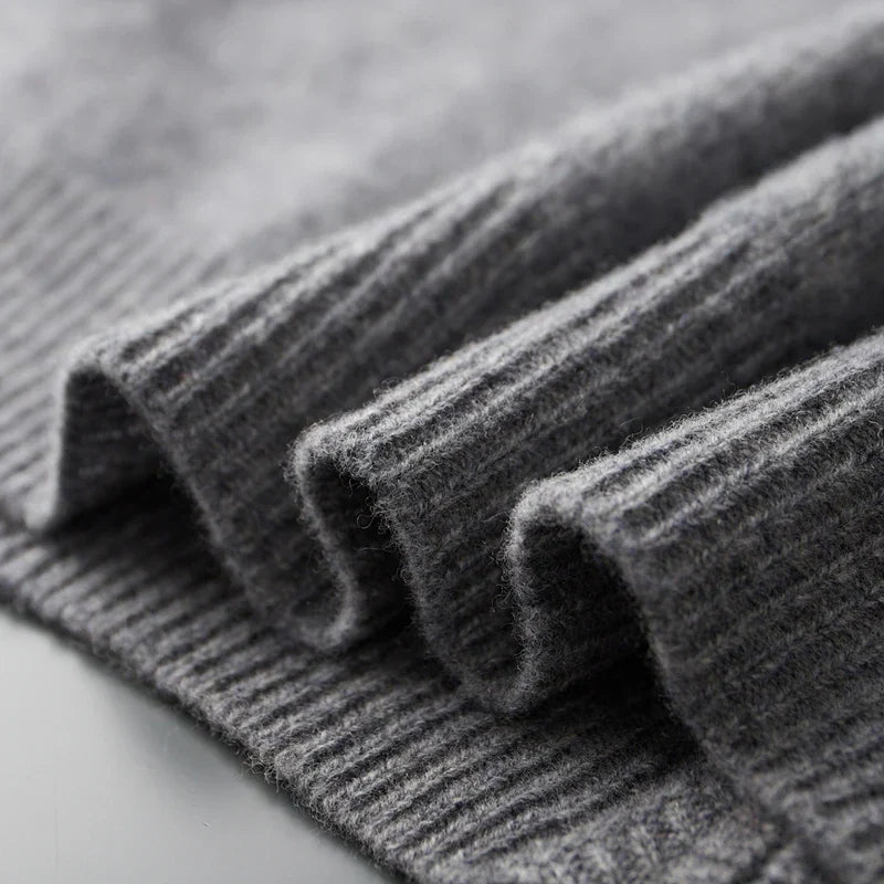 OAKLEY | CARDIGAN ZIPPÉ EN LAINE DE QUALITÉ SUPÉRIEURE