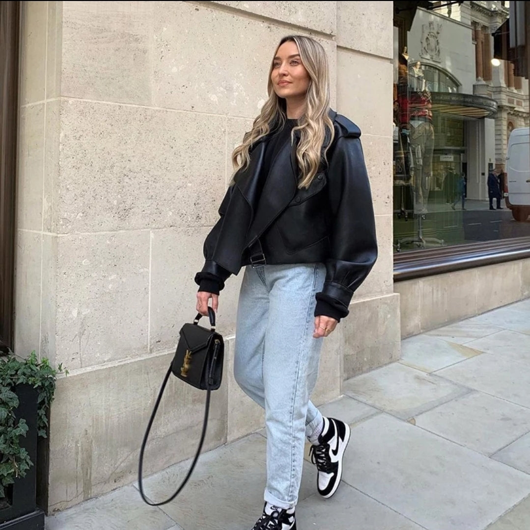 INFLUENCER Vegan Leather Jacket