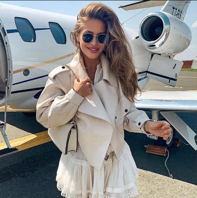 INFLUENCER Vegan Leather Jacket