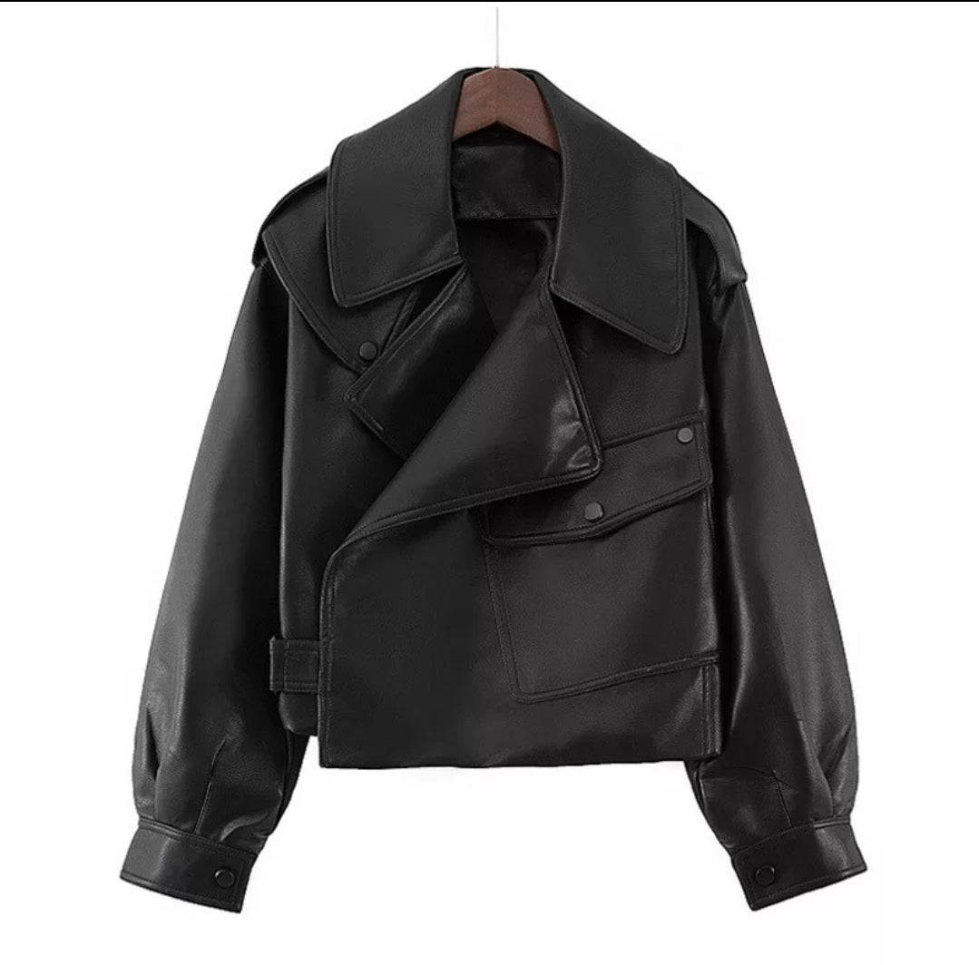 INFLUENCER Vegan Leather Jacket