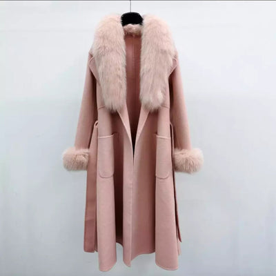CANDY | CASHMERE FOX FUR COAT