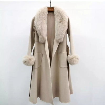 CANDY | CASHMERE FOX FUR COAT