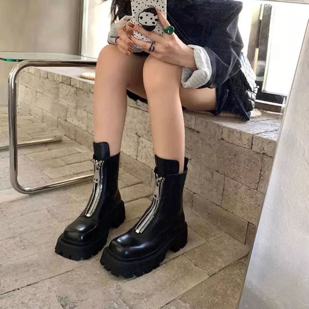 SENNA | CHUNKY ANKLE BOOTS